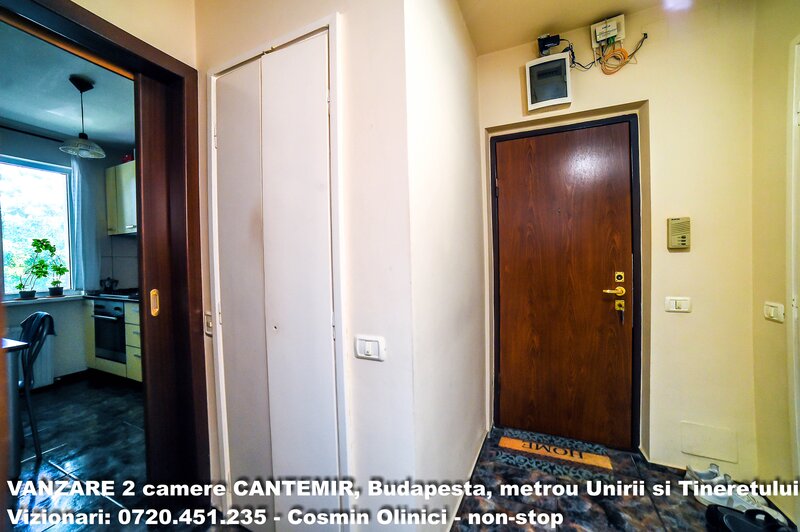 Cantemir, Budapesta, Unirii
